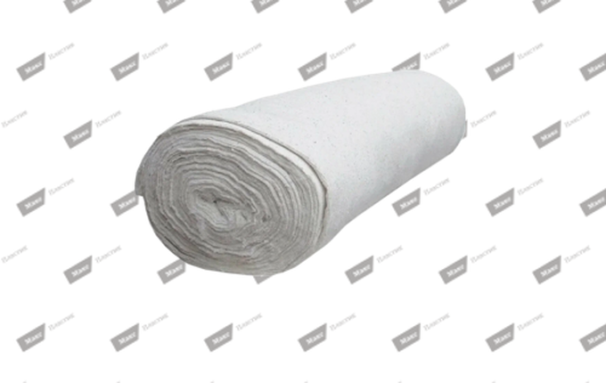 Холстопрошивное полотно • пл.160(+,-10гр) ш.1,5м, рул.(50м) • белый — 1