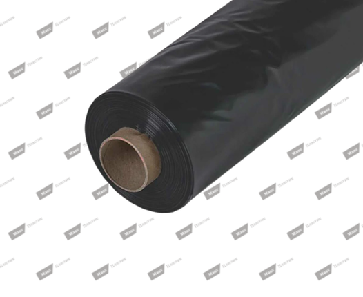 Плёнка полиэтиленовая рукав • 1,5м*50 микр*100 метров ( 2 сорт) ТУ 14кг • чёрный — 1