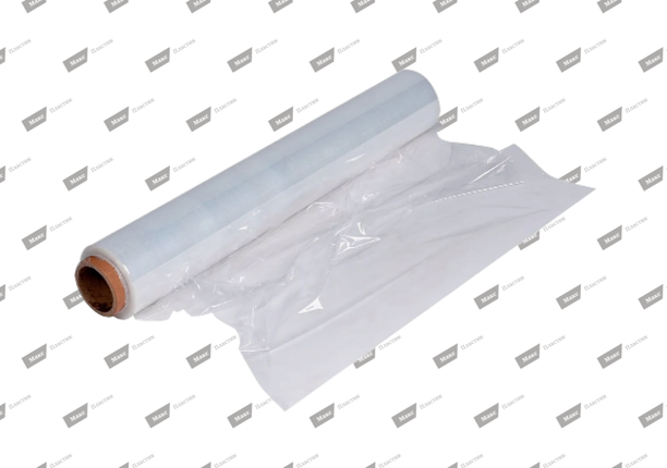Паллетная стрейч-плёнка 500 мм • 2 кг 20 мкр (цветной) • белый — 4