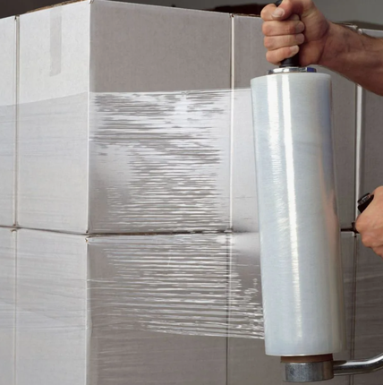 Паллетная стрейч-плёнка 500 мм • 2 кг 17-20-23 мкр (первичка) — 4