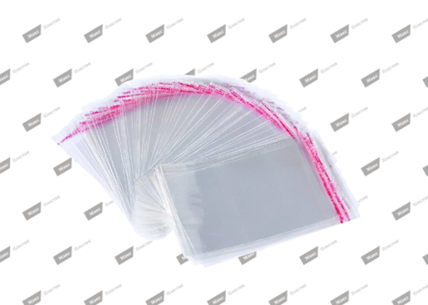 Курьерский пакет 110 х 220+40 • 50мкм (упаковка 50 шт/ в коробке 2000шт) прозрачный — 1