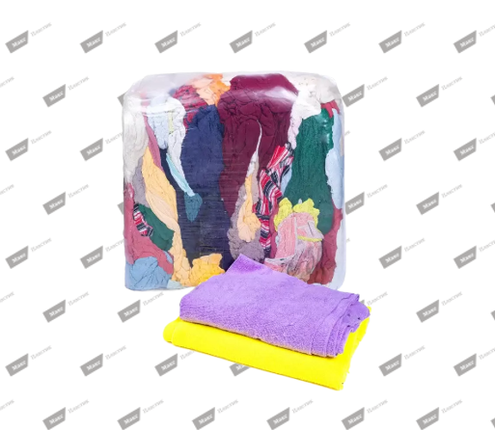 Ветошь • Ветошь махра цветная ( допускаемые размеры 40*60. УПАКОВКА-10КГ НЕТТО) — 1