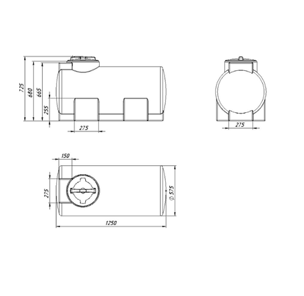 Емксоть ЭВГ 350 литров — 2